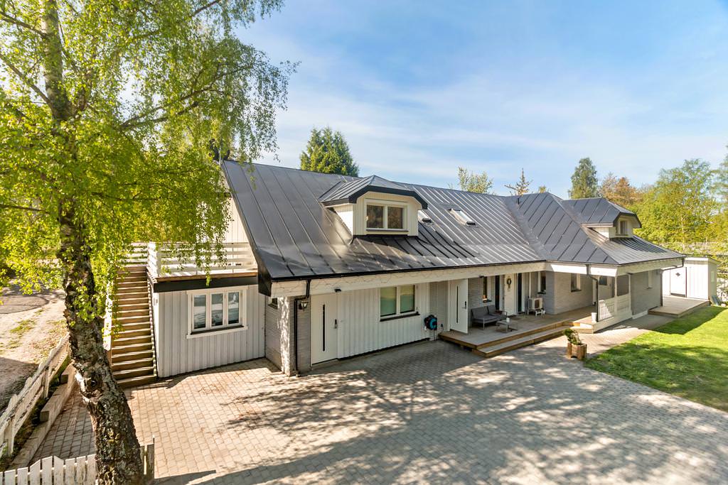 21. Terrassering Nylaggning av Markplattor Villa Nynashamn