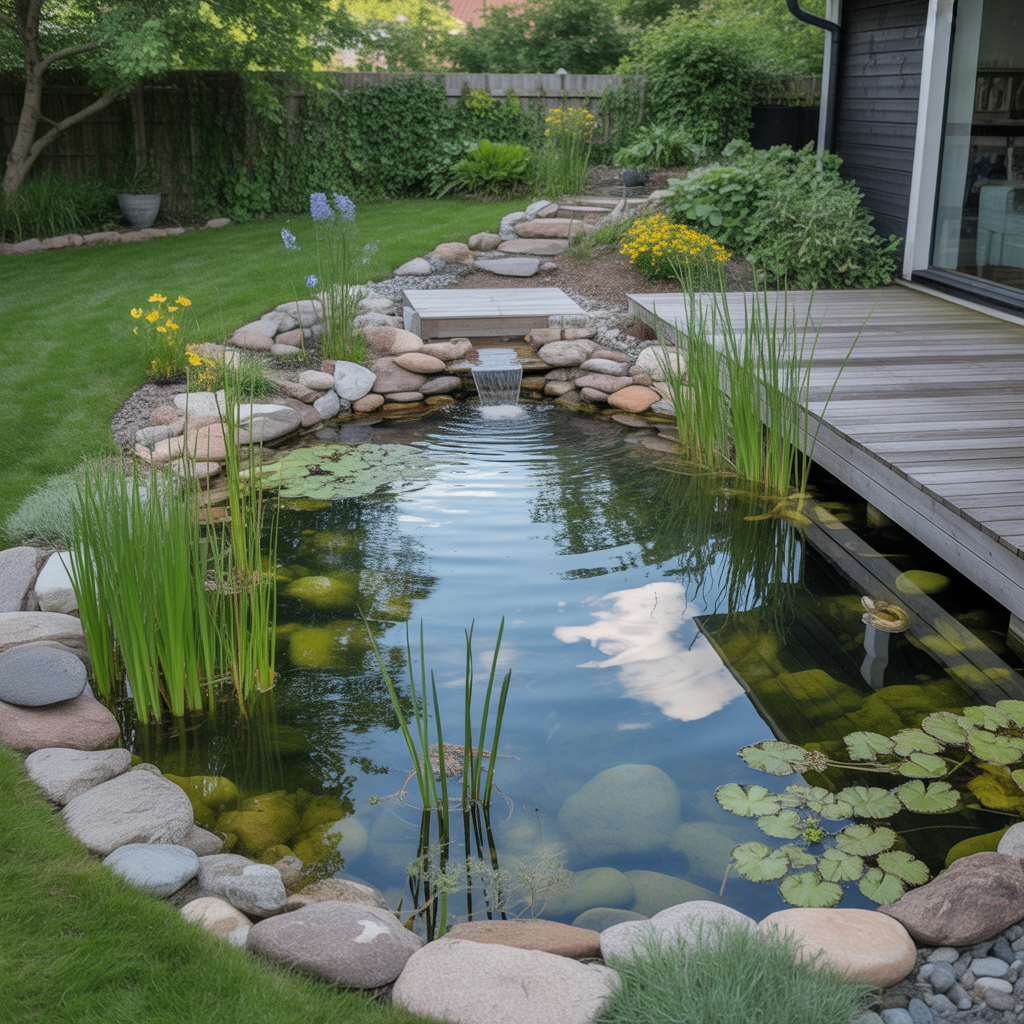 4.Hur du bygger en tradgardsdamm for avkoppling och ekosystem