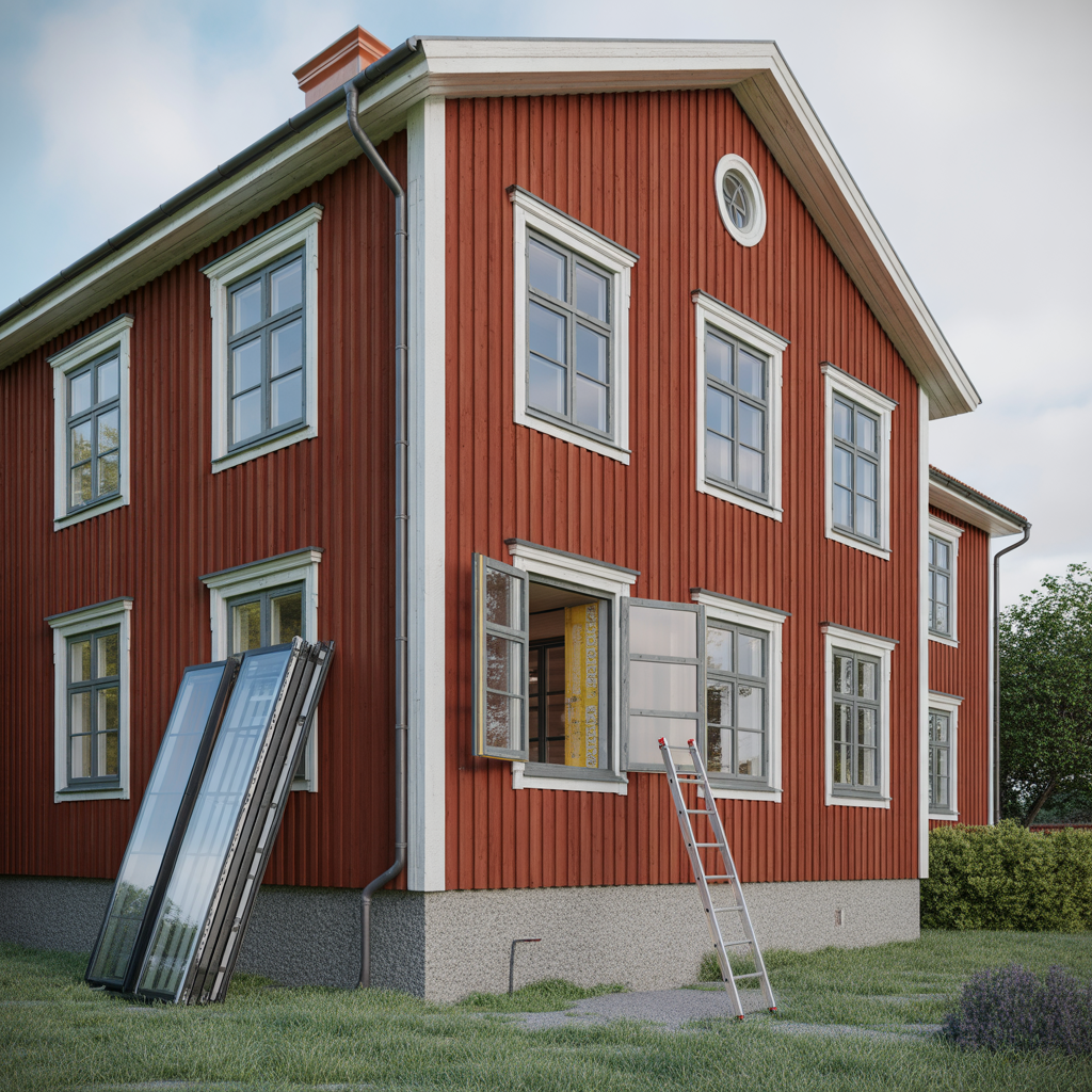 fonsterbyte i villa kostnader rot avdrag och val av glas