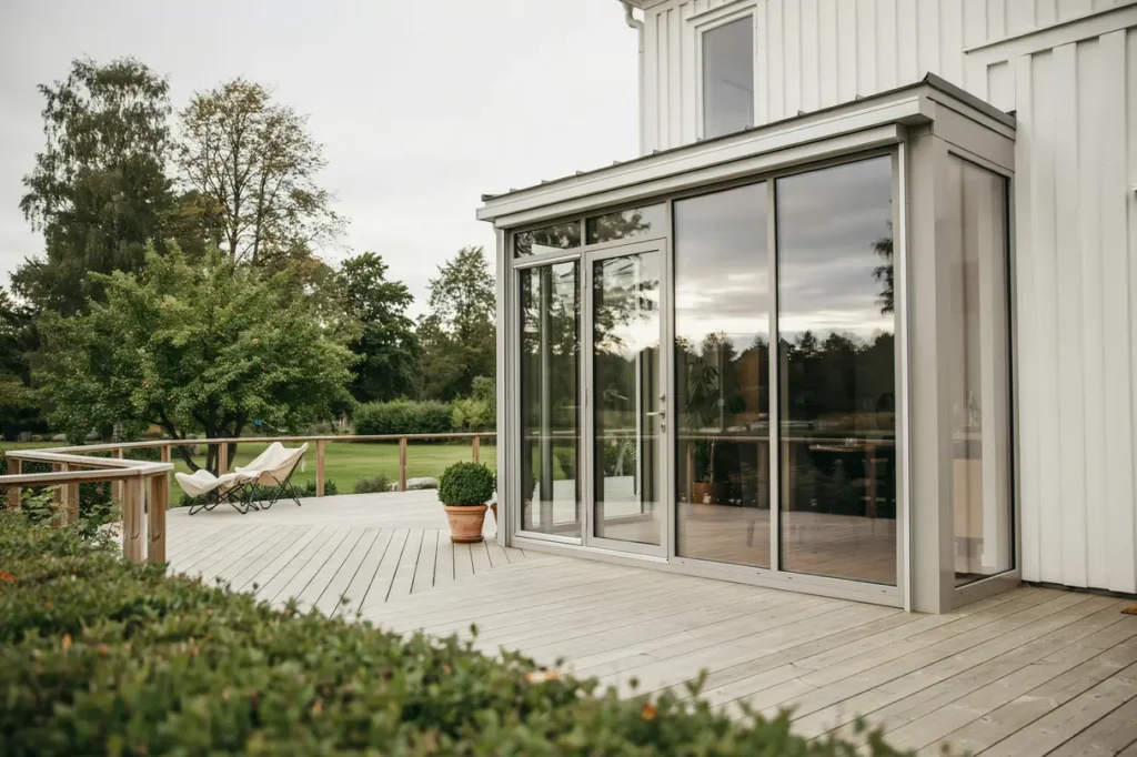 inglasning av altan och veranda i vendels haninge